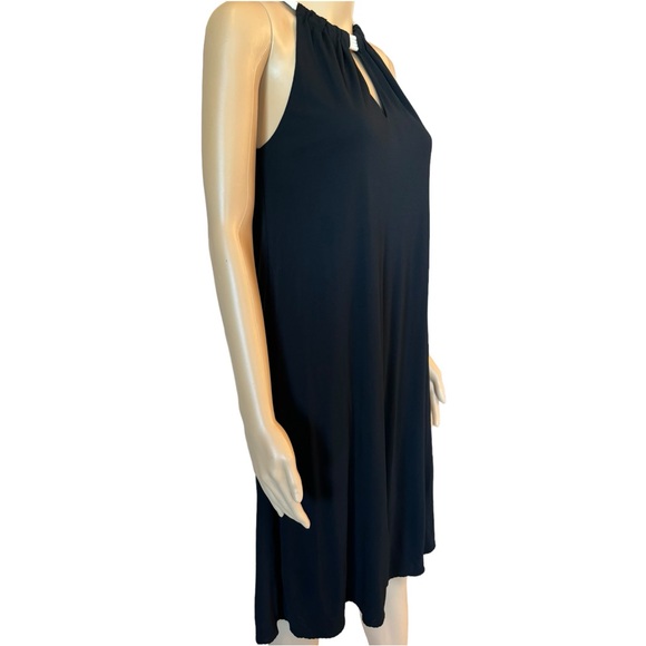 Elie Tahari Black Stretch Sheath Dress Small - Picture 4 of 5